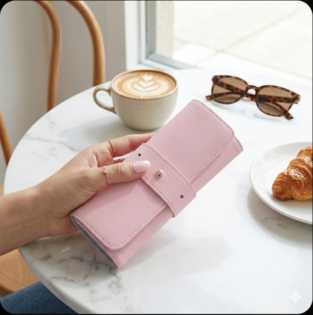 4-Slots Travel Watch Roll-Up