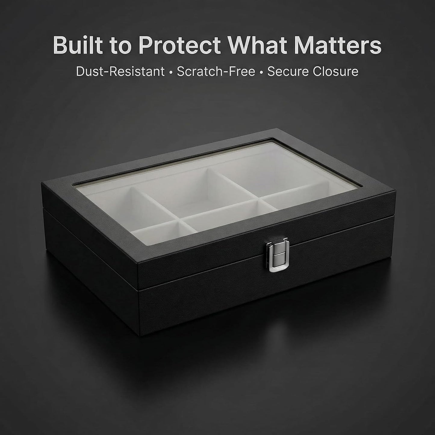 Limited Edition 6-Slot Belt Organizer Box