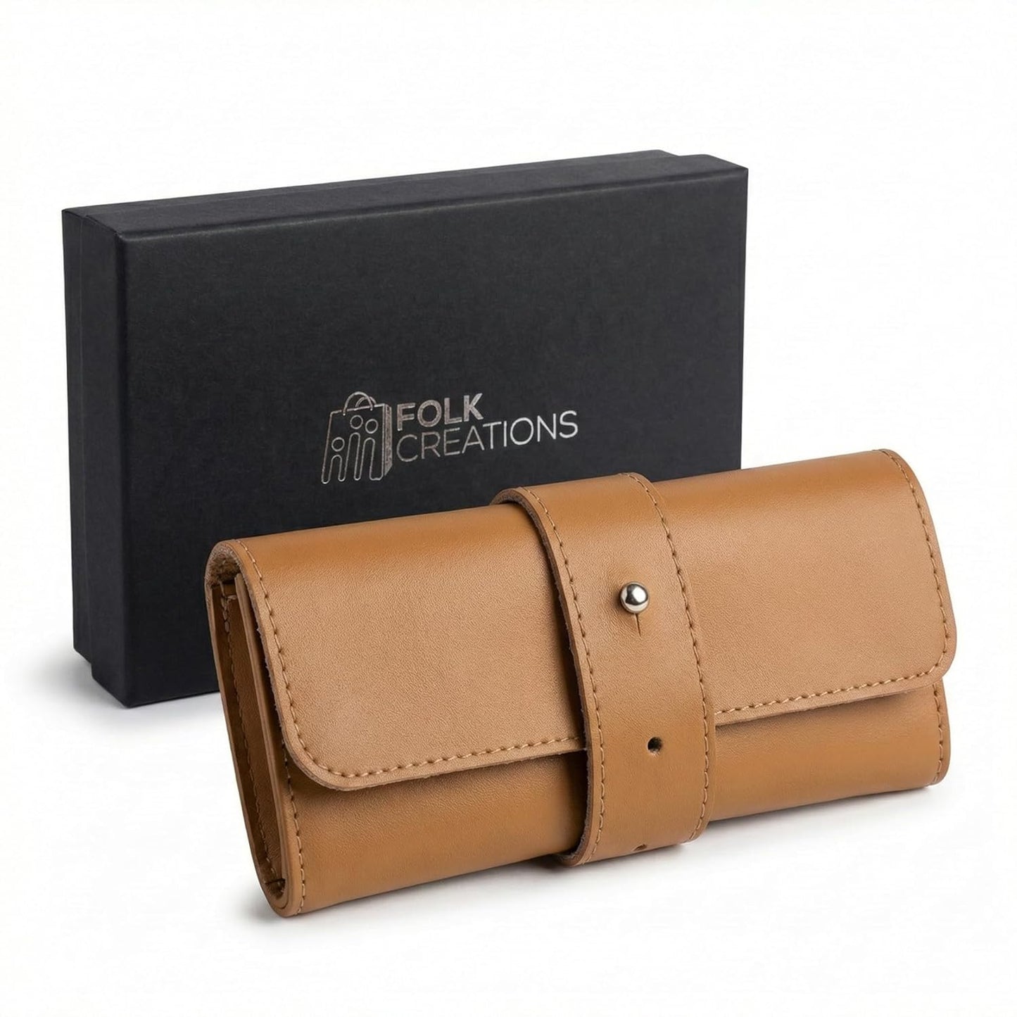 4-Slots Travel Watch Roll-Up