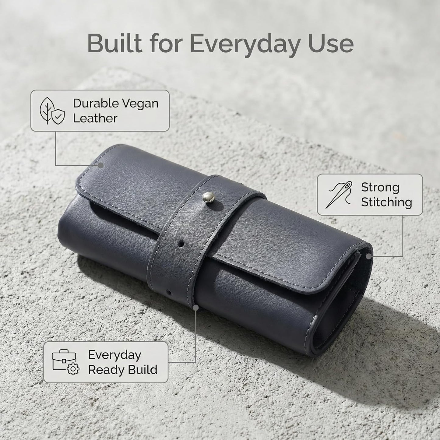 4-Slots Travel Watch Roll-Up