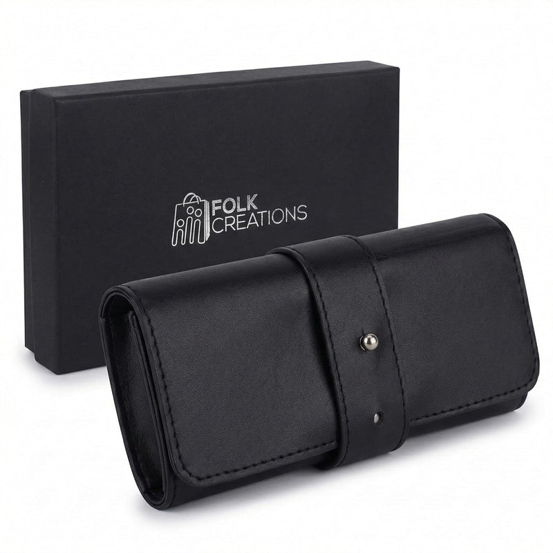 4-Slots Travel Watch Roll