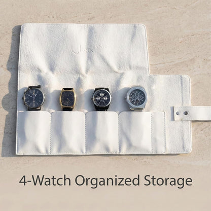 4-Slots Travel Watch Roll-Up