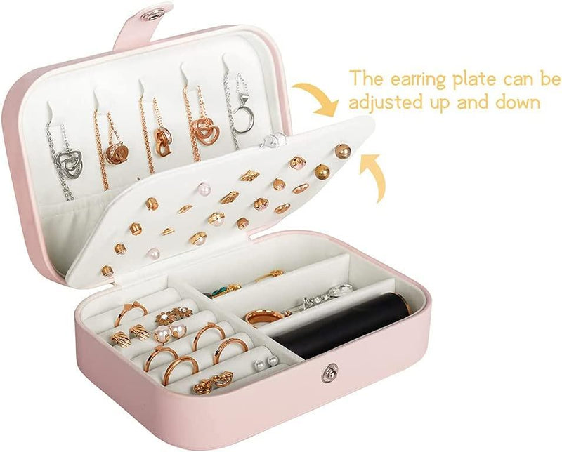 Folk Creations Travel Jewellery Box Organizer Portable Travel Jewellery Box Organizer