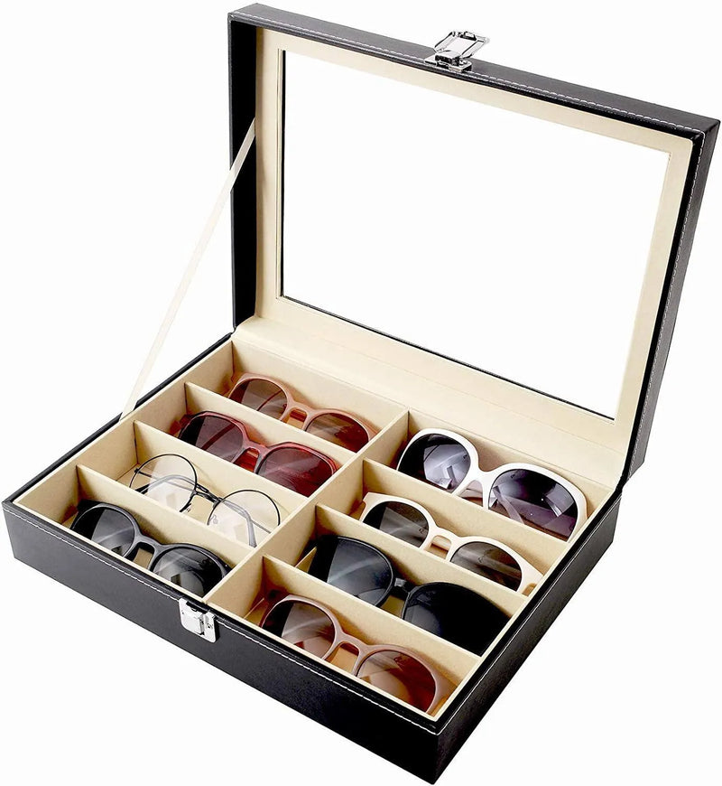 Folk Creations Sunglasses Organizer Sunglasses Organizer Box - 8 Slots sunglass-box-8slots free shipping india-cash on delivery